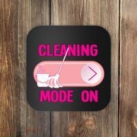Cleaning Lady Cleaning Mode On Housekeeper Coaster thumb 0
