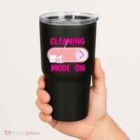 Cleaning Lady Cleaning Mode On Housekeeper Tumbler thumb 2