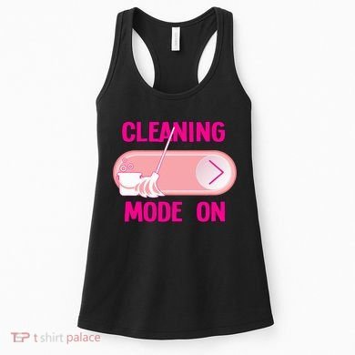 Cleaning Lady Cleaning Mode On Housekeeper Women's Tank Top