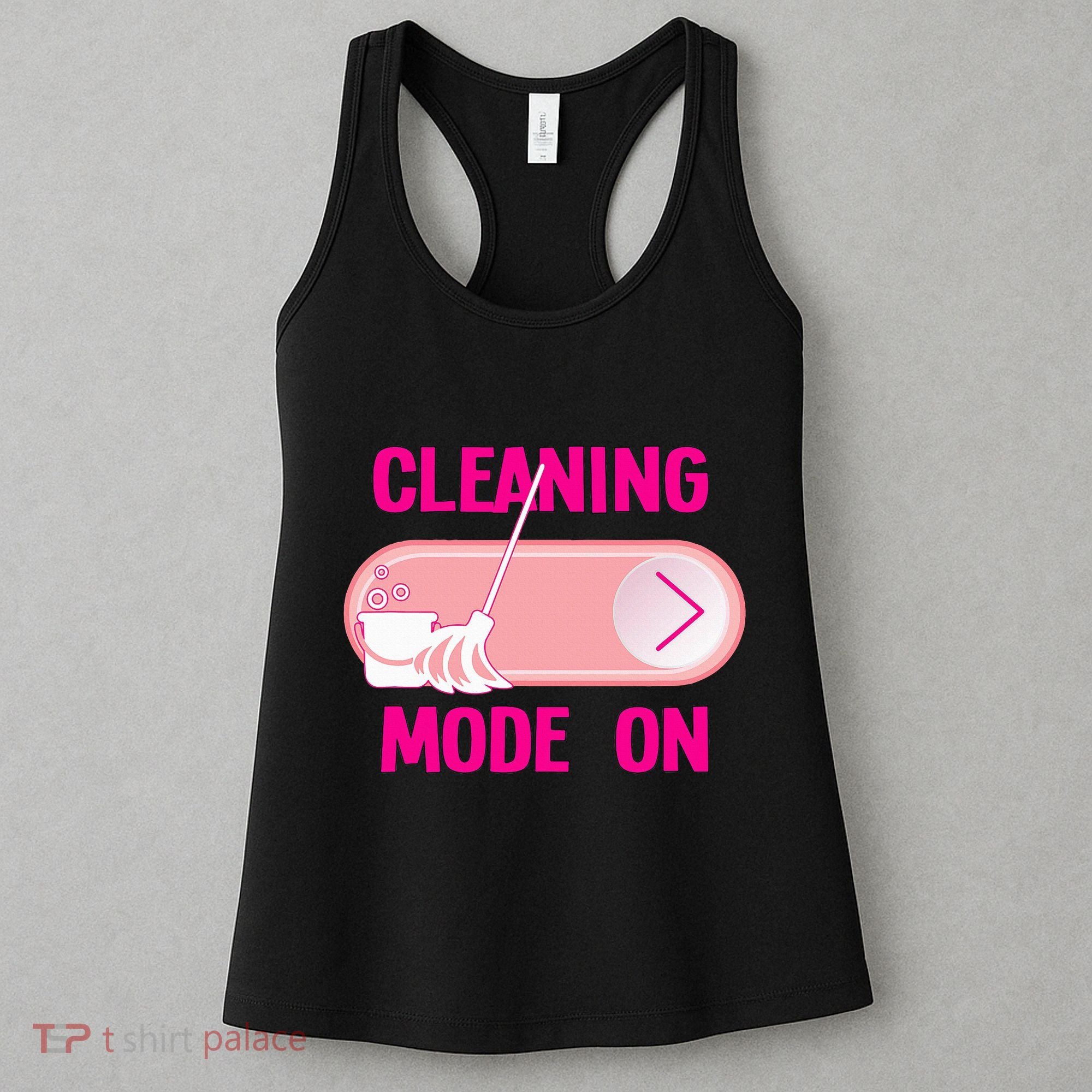 Cleaning Lady Cleaning Mode On Housekeeper Women's Tank Top