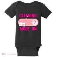 Cleaning Lady Cleaning Mode On Housekeeper Baby Bodysuit thumb 0