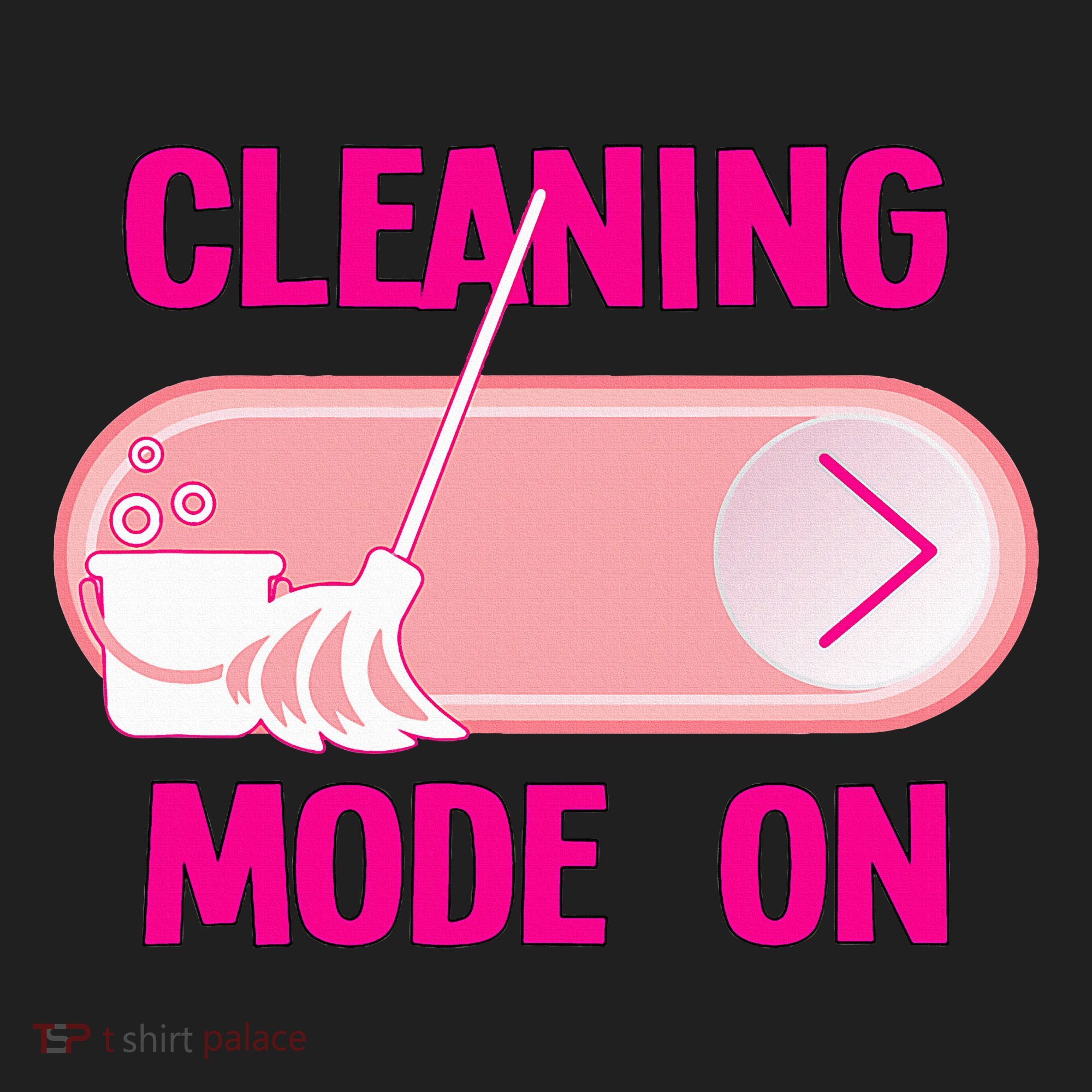 Cleaning Lady Cleaning Mode On Housekeeper Hat