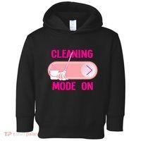 Cleaning Lady Cleaning Mode On Housekeeper Toddler Hoodie thumb 0
