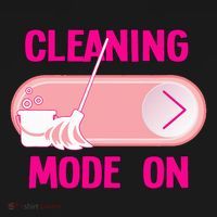 Cleaning Lady Cleaning Mode On Housekeeper Kids Hoodie thumb 5