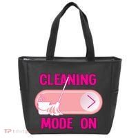 Cleaning Lady Cleaning Mode On Housekeeper Tote Bag thumb 0