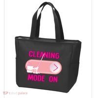 Cleaning Lady Cleaning Mode On Housekeeper Tote Bag thumb 3