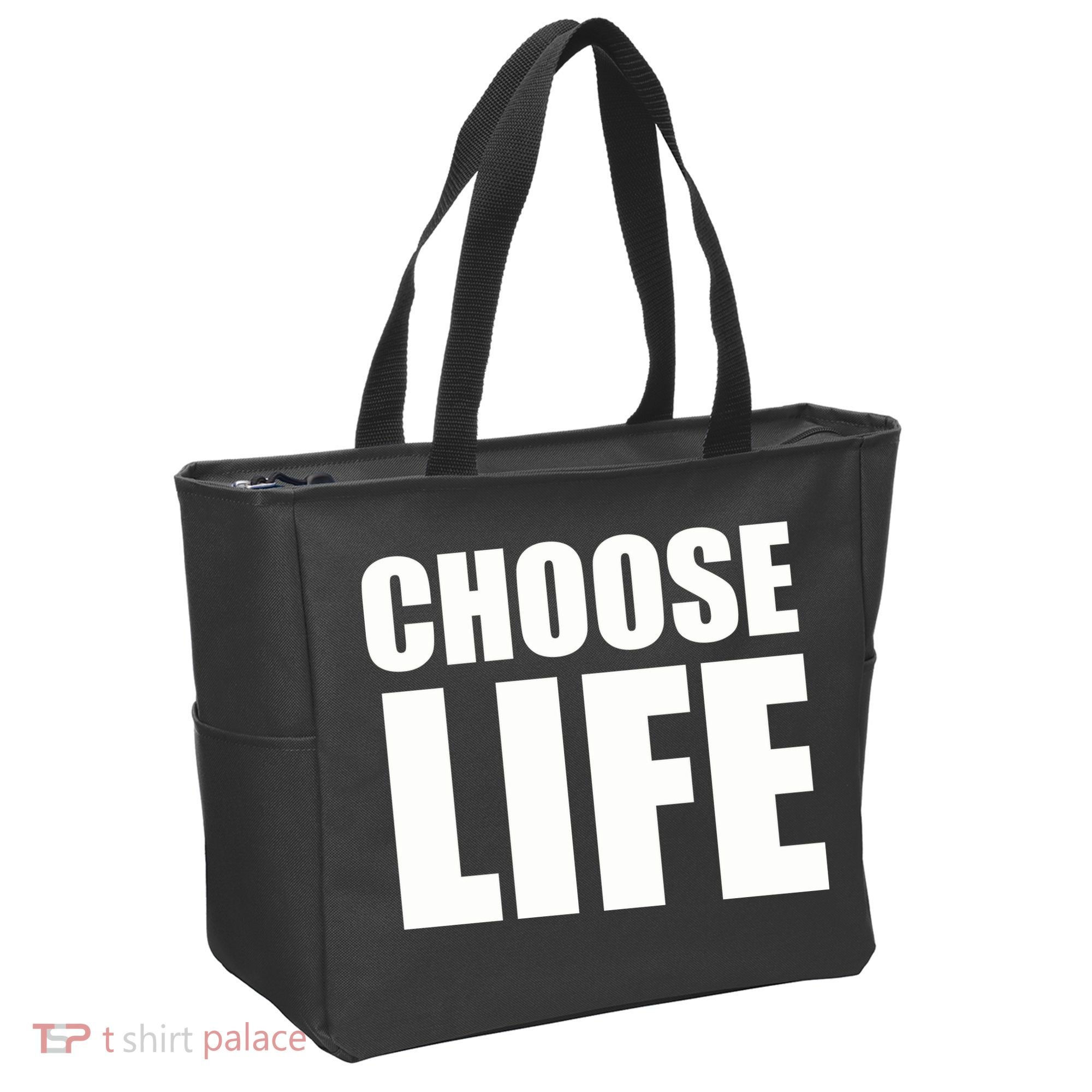 Choose Life Tote Bag