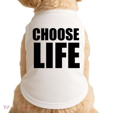 Choose Life Doggie Tank