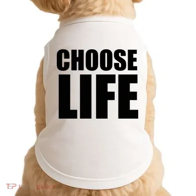 Choose Life Doggie Tank