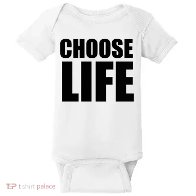 Choose Life Baby Bodysuit