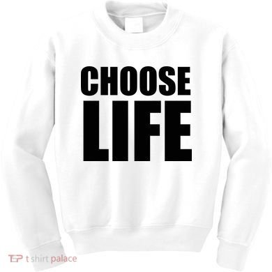 Choose Life Kids Sweatshirt
