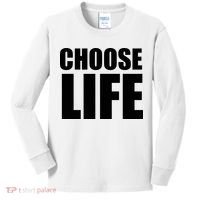 Choose Life Kids Long Sleeve Shirt thumb 0