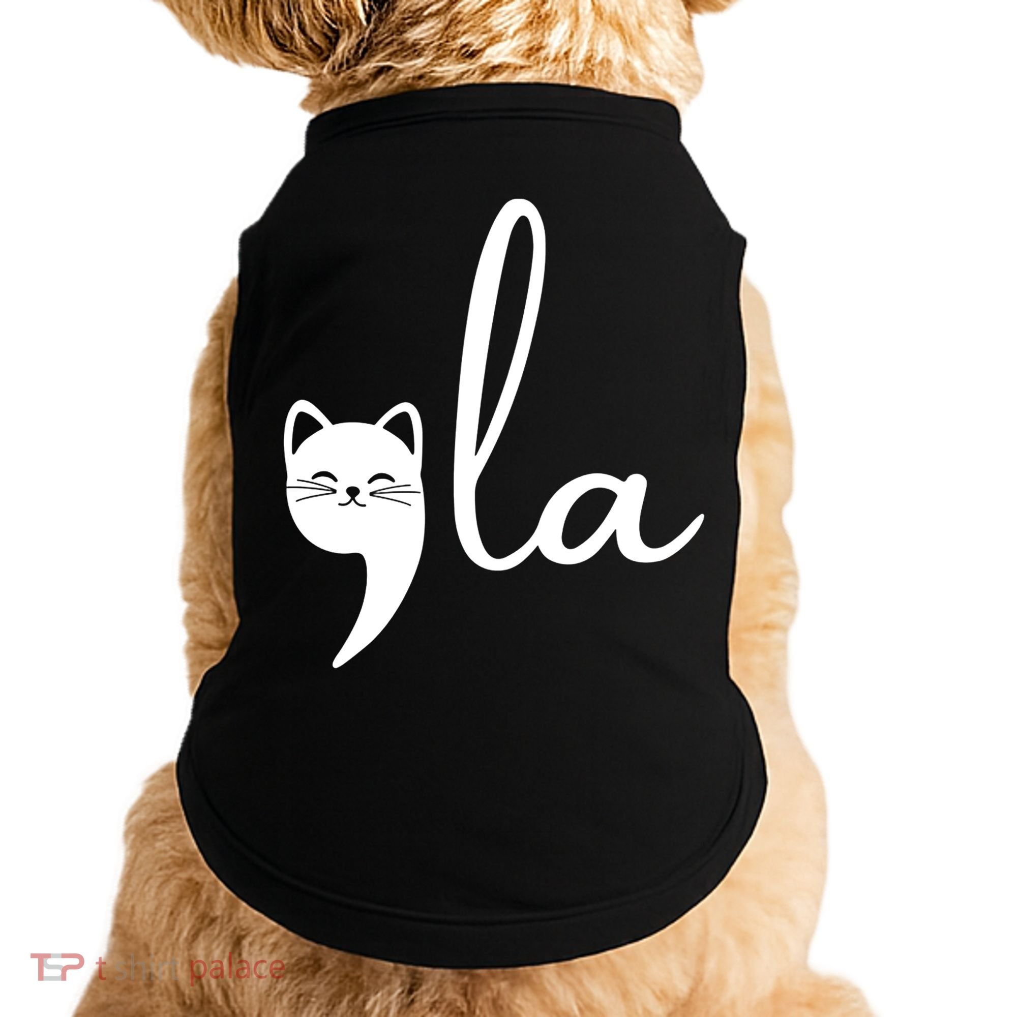 Comma La Cat Lady Kamala Harris Doggie Tank