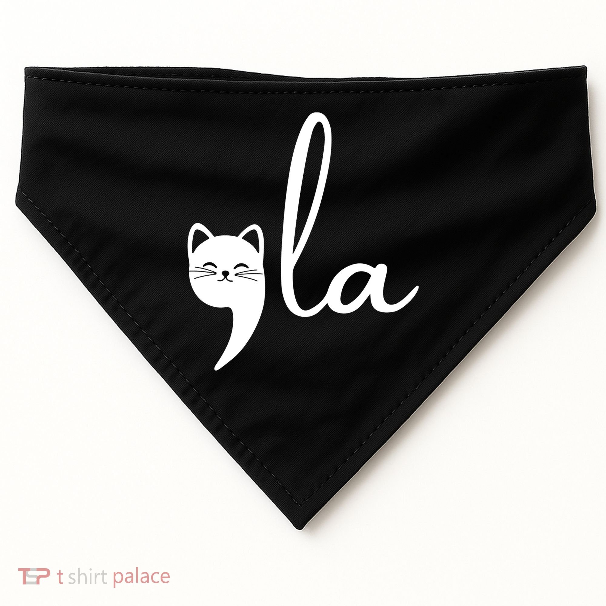 Comma La Cat Lady Kamala Harris USA-Made Doggie Bandana