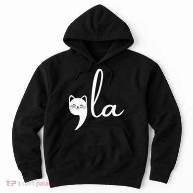 Comma La Cat Lady Kamala Harris Hoodie