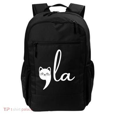 Comma La Cat Lady Kamala Harris Backpack