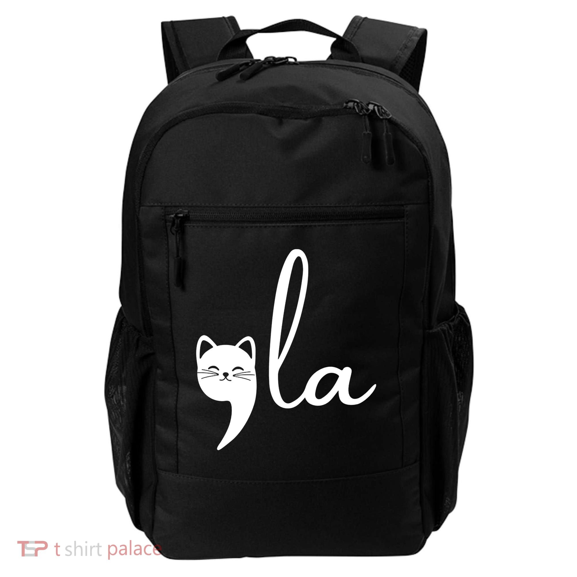 Comma La Cat Lady Kamala Harris Backpack