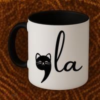 Comma La Cat Lady Kamala Harris Coffee Mug thumb 2