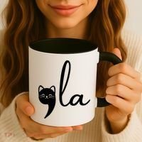 Comma La Cat Lady Kamala Harris Coffee Mug thumb 3