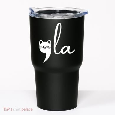 Comma La Cat Lady Kamala Harris Tumbler