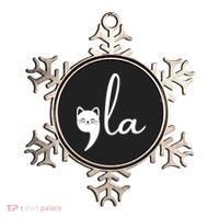 Comma La Cat Lady Kamala Harris Ornament thumb 0