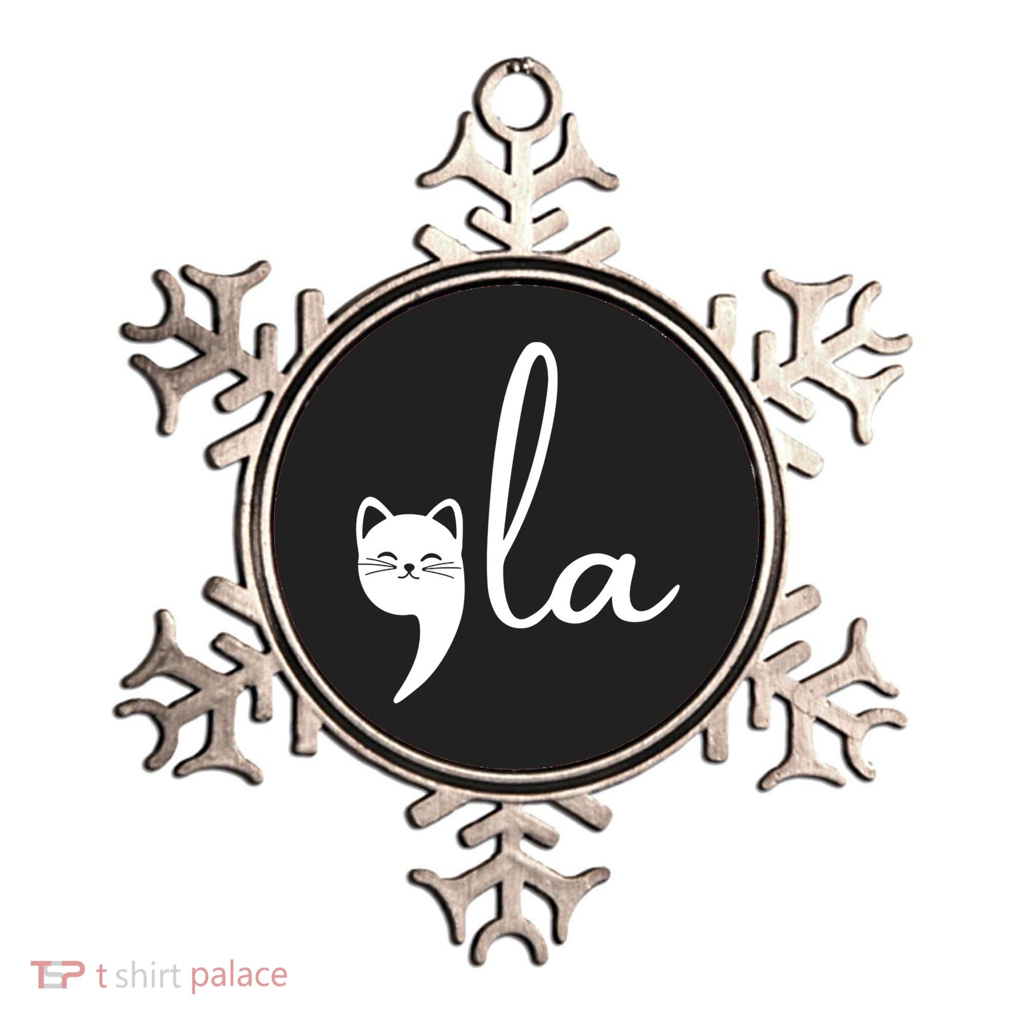Comma La Cat Lady Kamala Harris Ornament