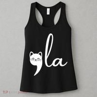 Comma La Cat Lady Kamala Harris Women's Tank Top thumb 3