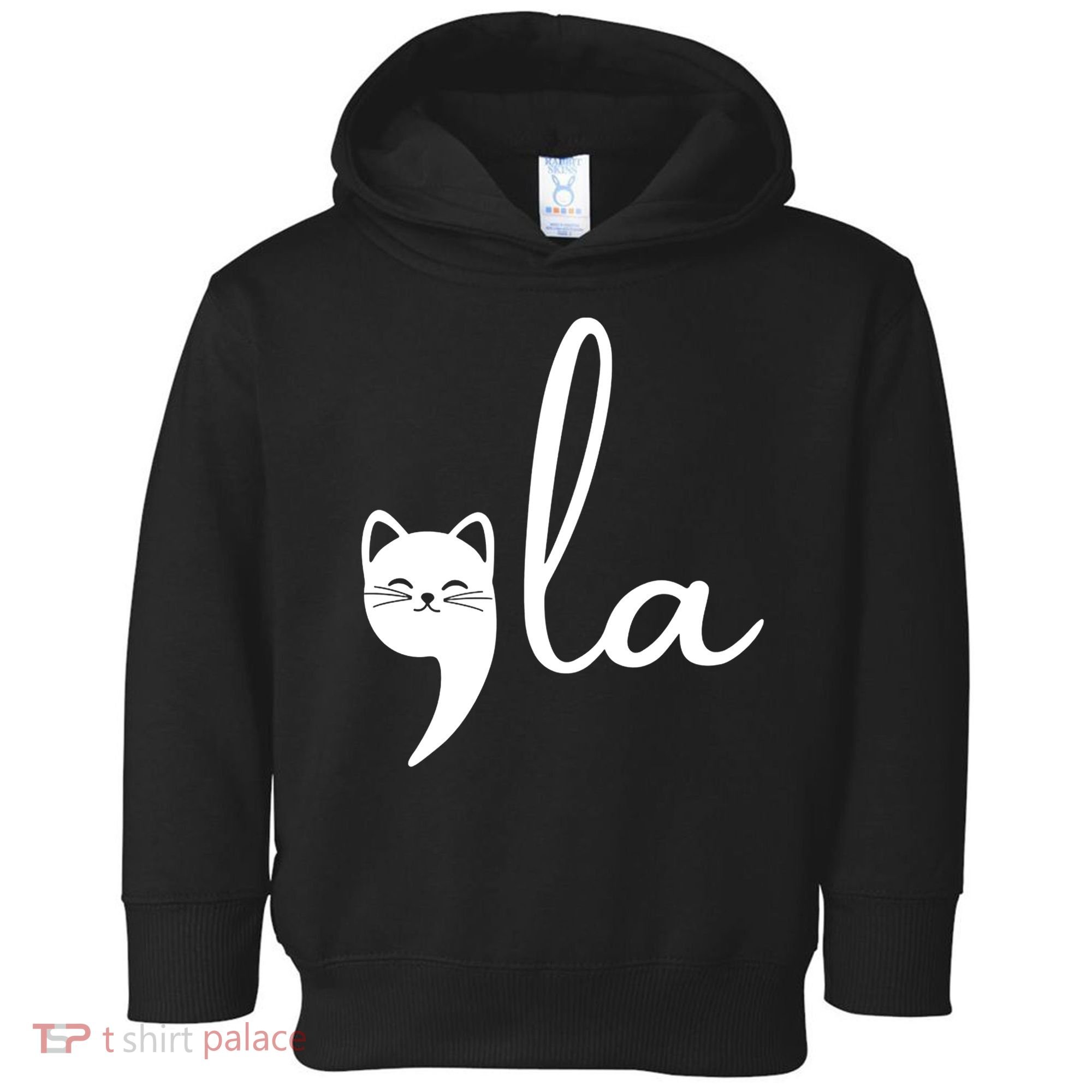 Comma La Cat Lady Kamala Harris Toddler Hoodie