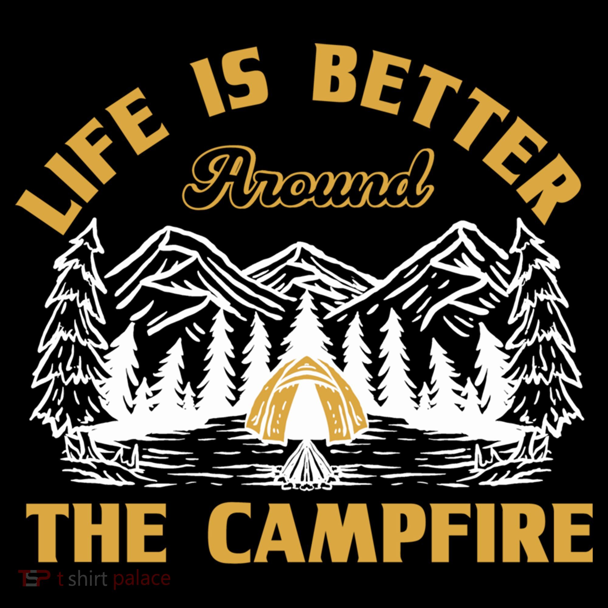 Campfire Lovers Campers Life Is Better Around The Campfire Gift Women's Hoodie