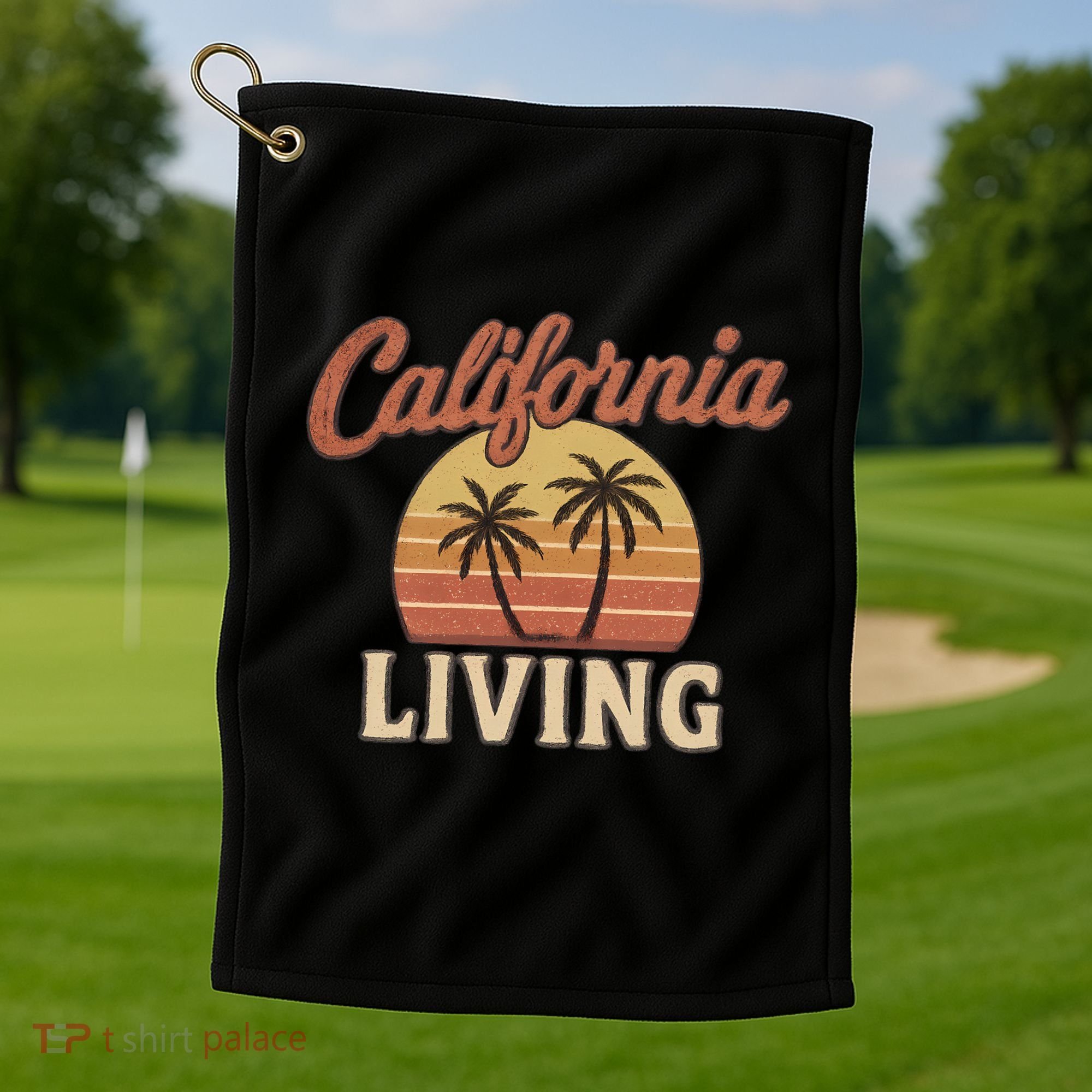 California Living Golf Towel