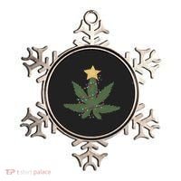 Cannabis Leaf Christmas Tree Funny Weed Xmas Gift Ornament thumb 0