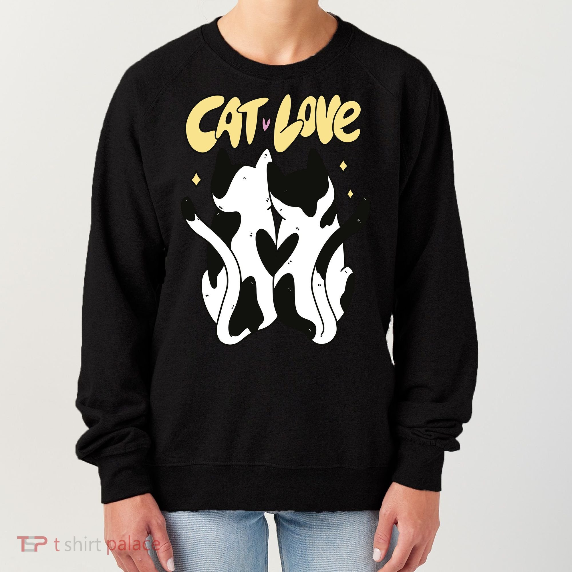 Cat Love Cute Gift Women's Sweatshirt