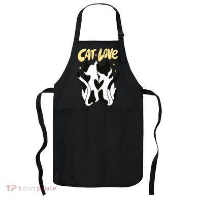 Cat Love Cute Gift Apron