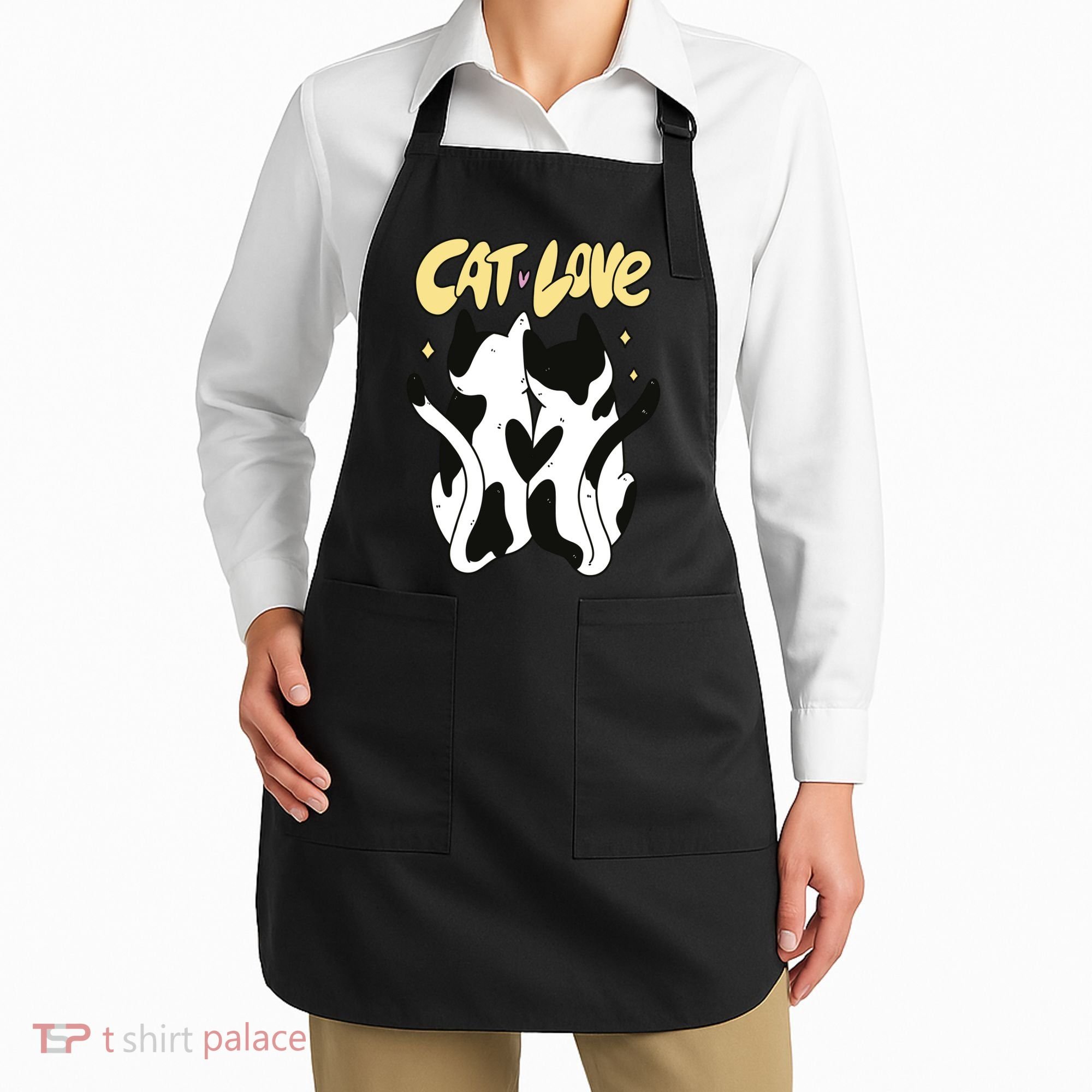 Cat Love Cute Gift Apron