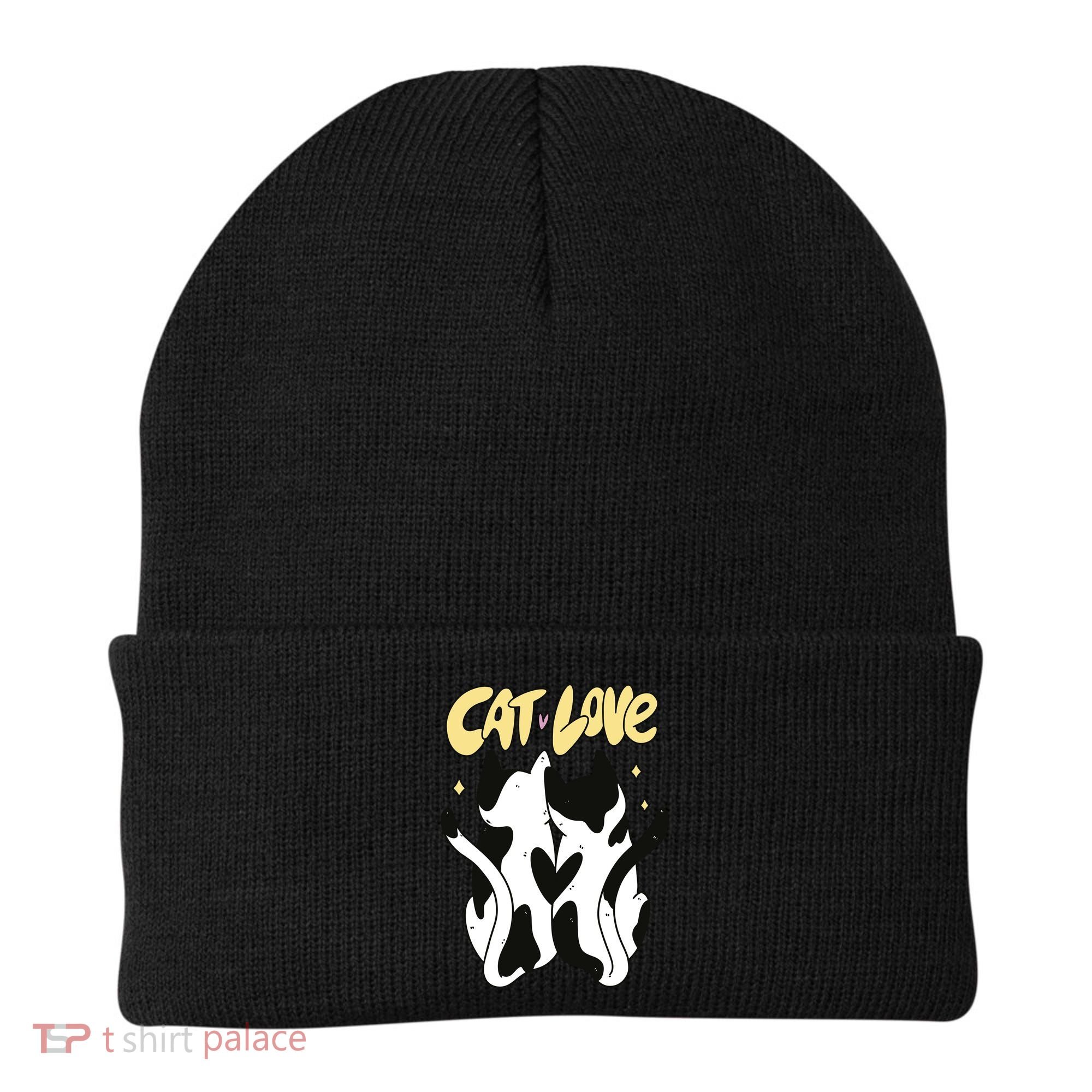 Cat Love Cute Gift Beanie