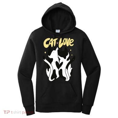 Cat Love Cute Gift Women's Hoodie