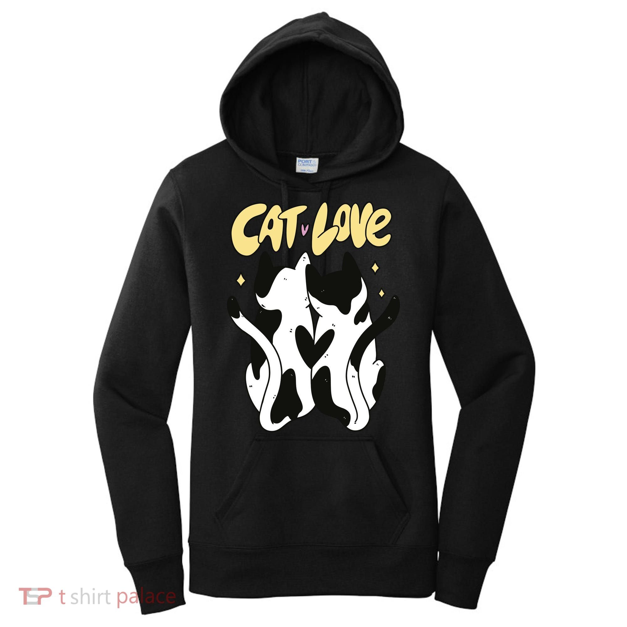 Cat Love Cute Gift Women's Hoodie