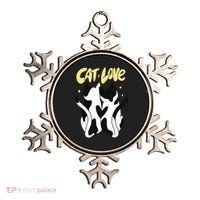 Cat Love Cute Gift Ornament thumb 0