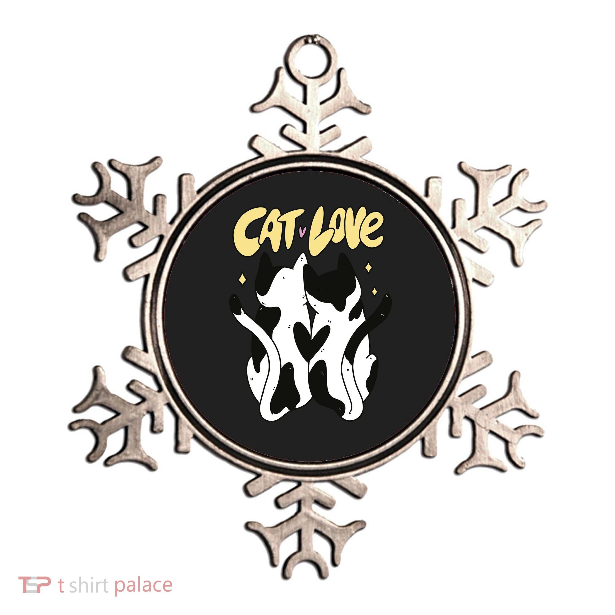 Cat Love Cute Gift Ornament