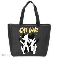 Cat Love Cute Gift Tote Bag thumb 0