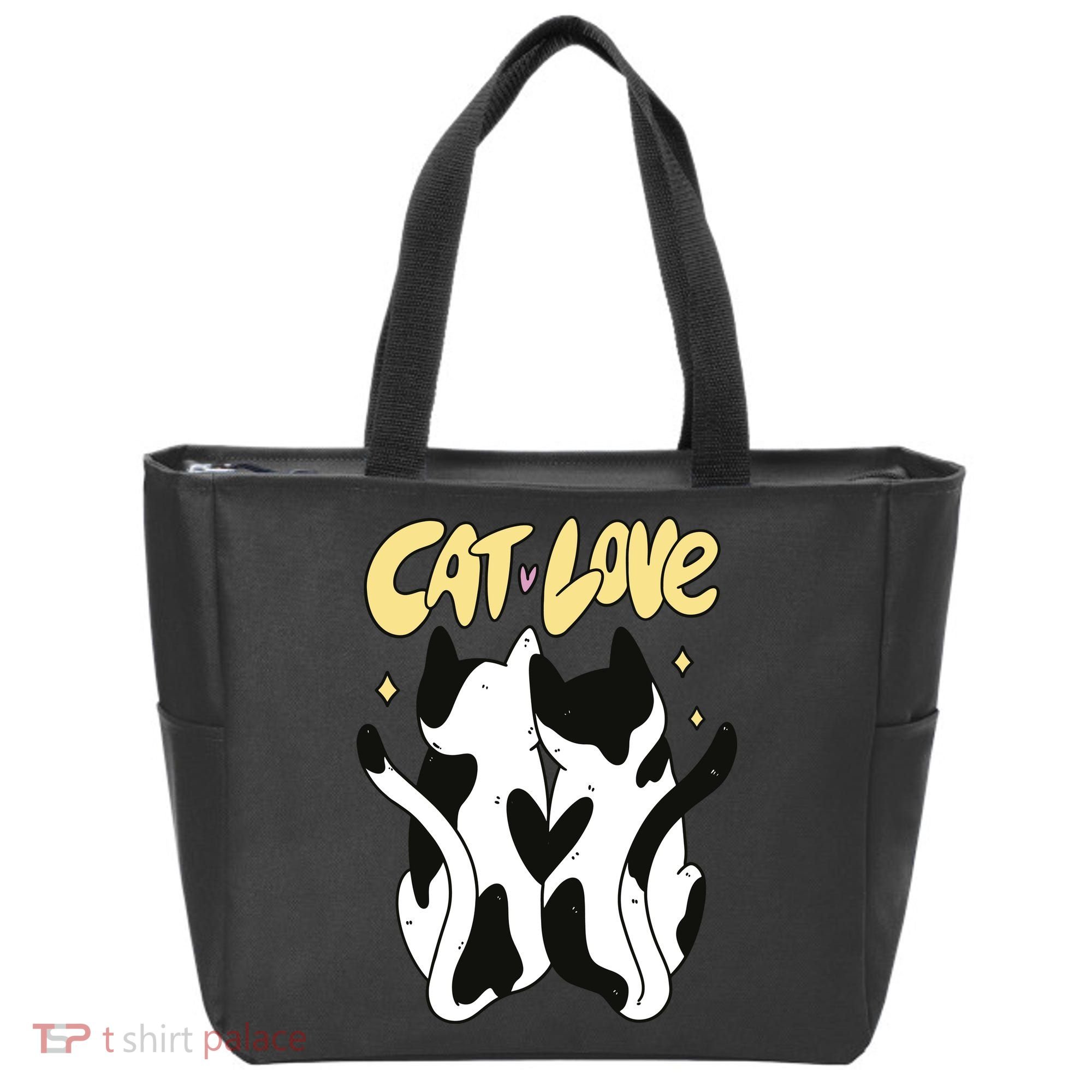 Cat Love Cute Gift Tote Bag