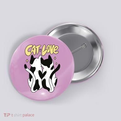 Cat Love Cute Gift Button