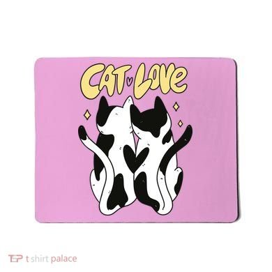 Cat Love Cute Gift Mousepad