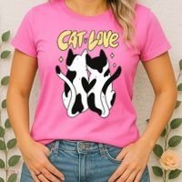 Cat Love Cute Gift Women's T-Shirt thumb 2