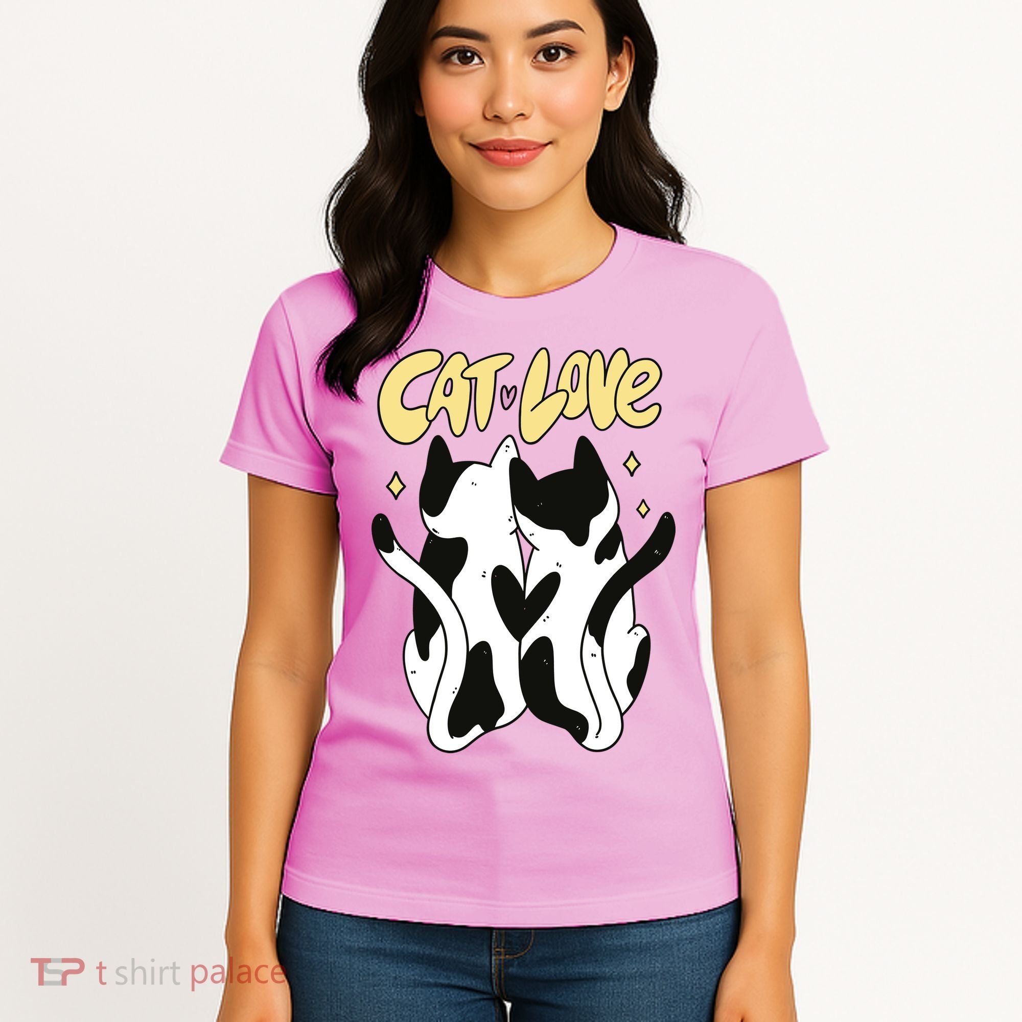 Cat Love Cute Gift Women's T-Shirt