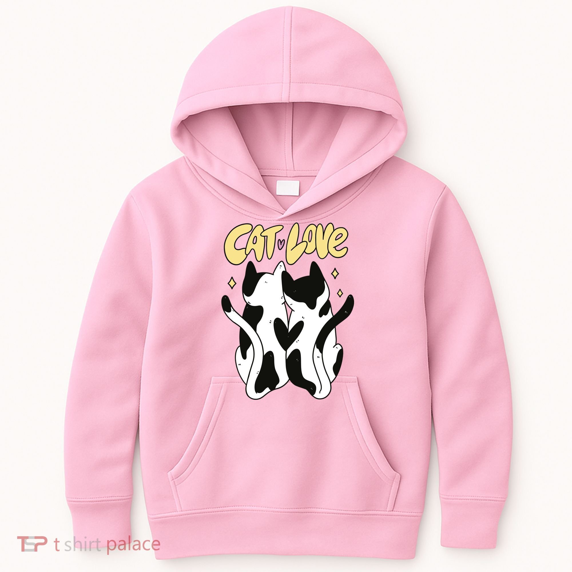 Cat Love Cute Gift Kids Hoodie
