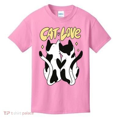 Cat Love Cute Gift Kids T-Shirt
