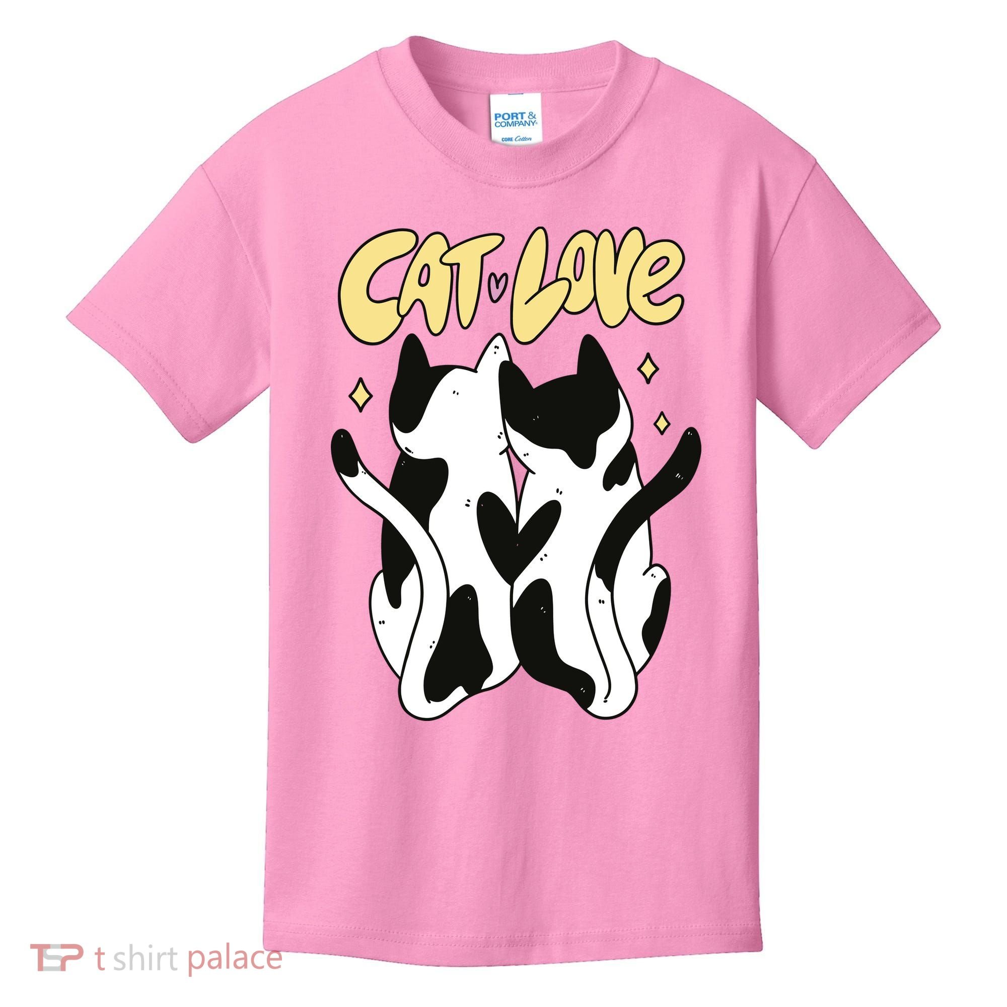 Cat Love Cute Gift Kids T-Shirt