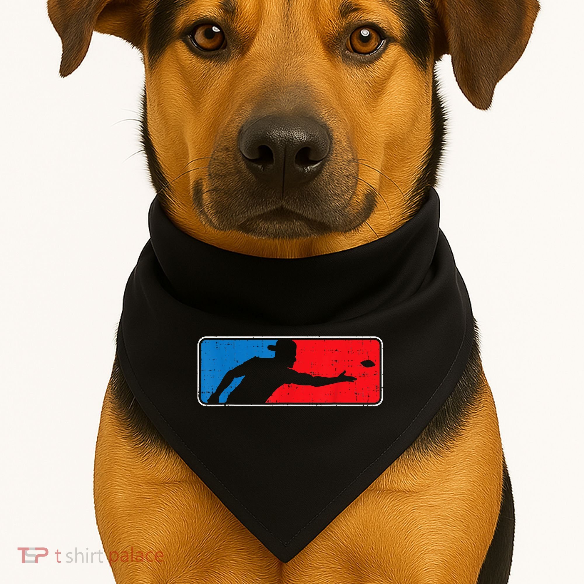 Cornhole Logo Corn Hole Sack Toss Baggo Game Men Women USA-Made Doggie Bandana