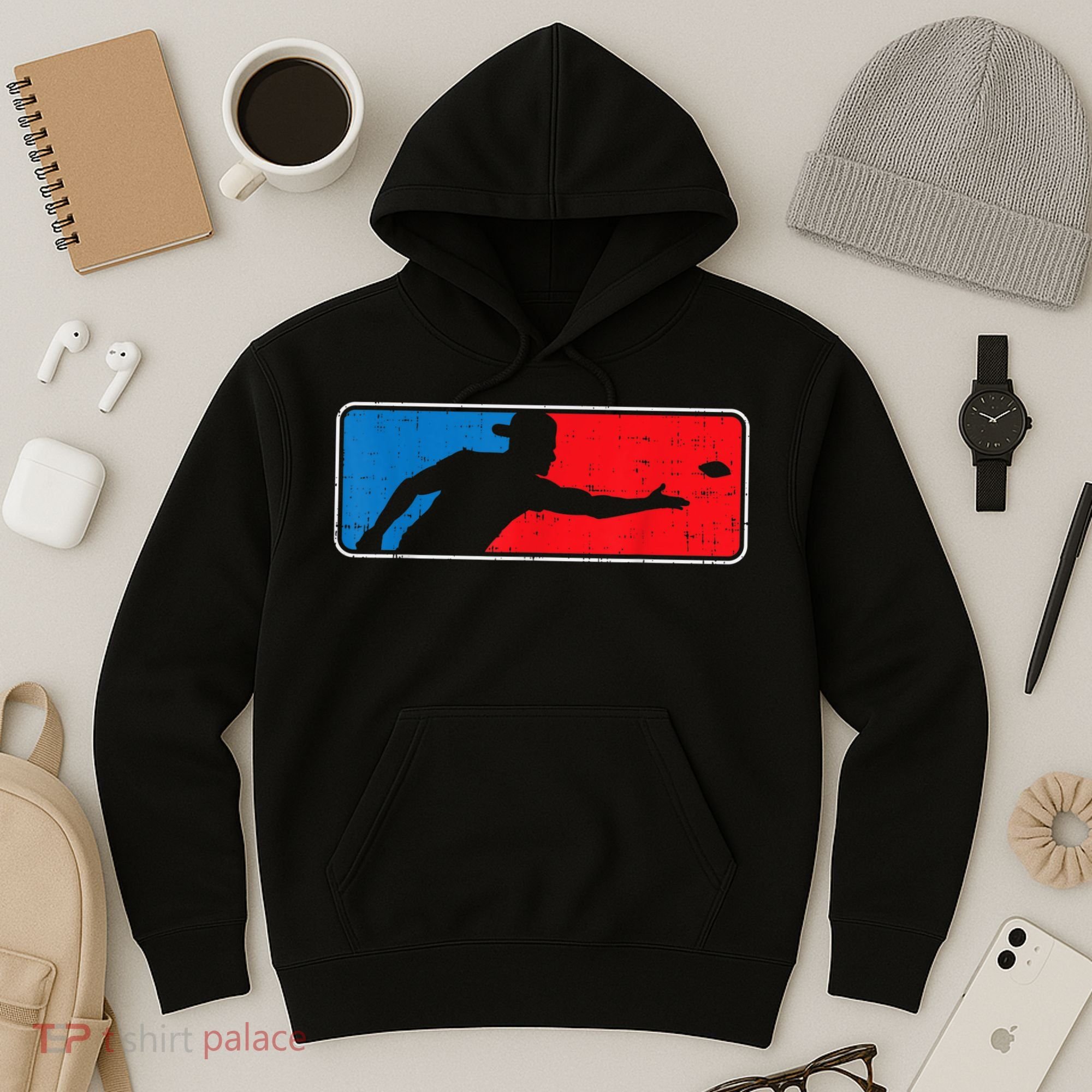 Cornhole Logo Corn Hole Sack Toss Baggo Game Men Women Hoodie